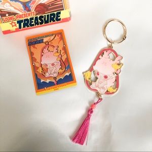 Pop Mart Loong The Treasure Pendant Keychain Fortune Loong